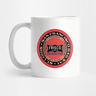 St Louis San Francisco Railway - Frisco Lines (18XX Style) Mug